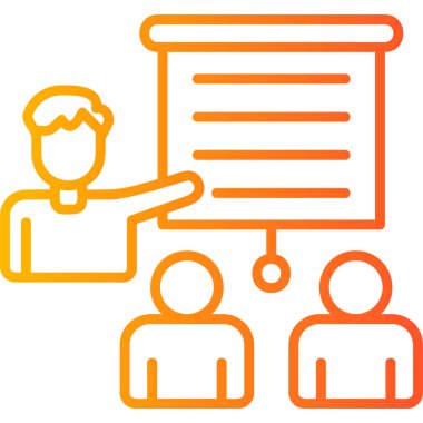 Modern simge vektör illüstrasyonu çalıştırılıyor