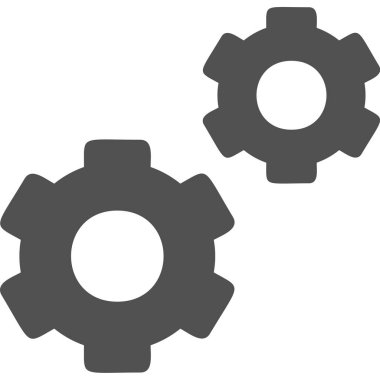 Ayarlama. Web simgesi basit tasarım