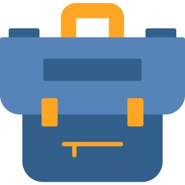 Portföy. Web simgesi basit illüstrasyon