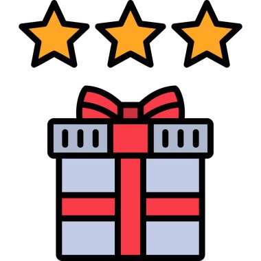 Modern simge, vektör illüstrasyonunu gözden geçir