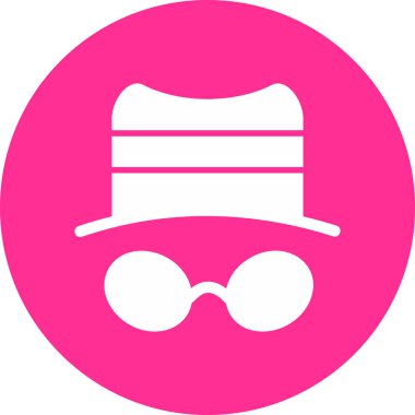 Spyware modern simge vektör çizimi