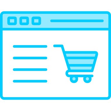 vector illustration of abstract website