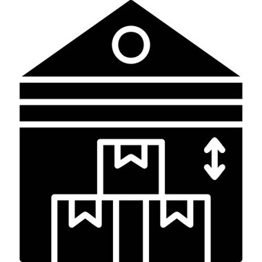 Teslimat. Web simgesi basit illüstrasyon