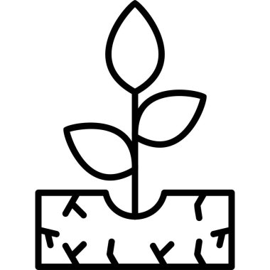 Sprout modern vector icon illustration