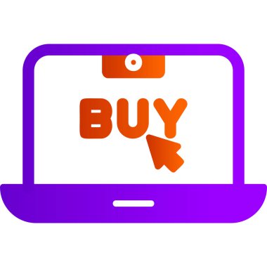 Dizüstü bilgisayardan düğme al, e-market alışverişi yap