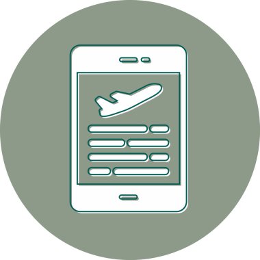 Uygulama modern simgesinin vektör illüstrasyonu