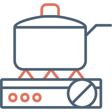 vector illustration of Cooking web icon