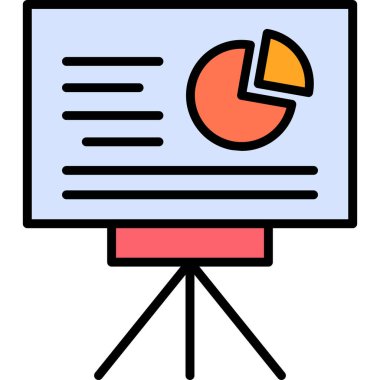 İş sunumu. Basit tasarım