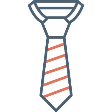 Kravat. Web simgesi basit tasarım