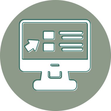 Çevrimiçi Course Üniversitesi web simgesi basit