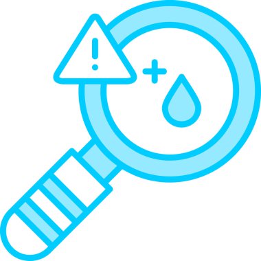 Modern Diyabet ikonunun vektör çizimi