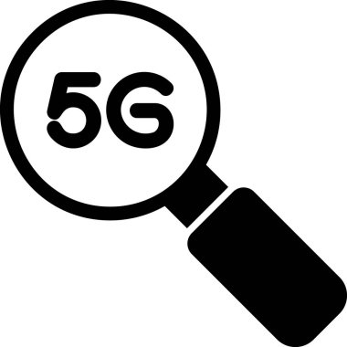 Arama simgesi vektör illüstrasyonu 