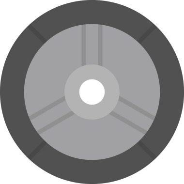 Modern simge vektör illüstrasyonunu lastikle