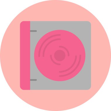 cd modern simge vektör illüstrasyonu