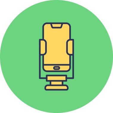 Smartphone Simgesi, vektör illüstrasyonu