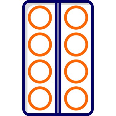 İlaç simgesi vektör illüstrasyonu