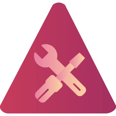 Yapım aşamasında modern simge, vektör illüstrasyonu