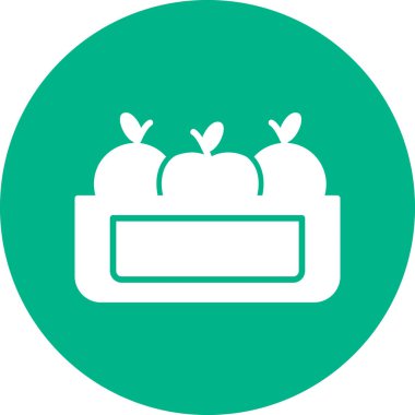 Gıda simgesinin vektör illüstrasyonu