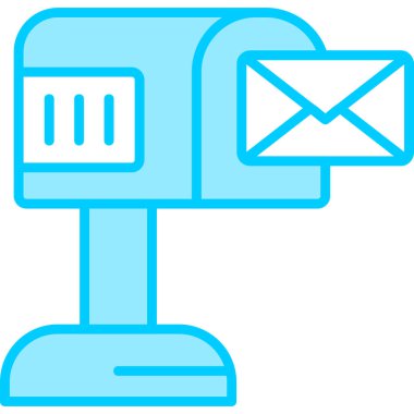 Simge vektör illüstrasyonunu gönder