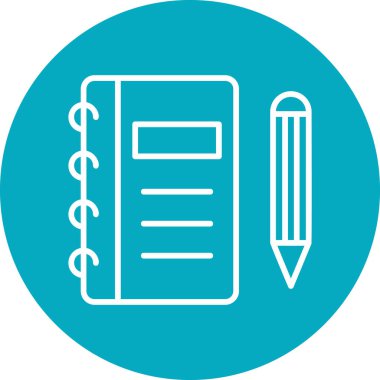 kitap simgesi vektör illüstrasyonu