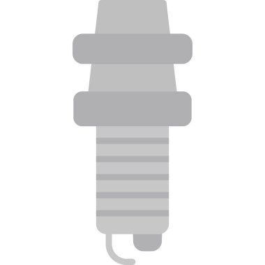 Buji modern simgesi, vektör illüstrasyonu 