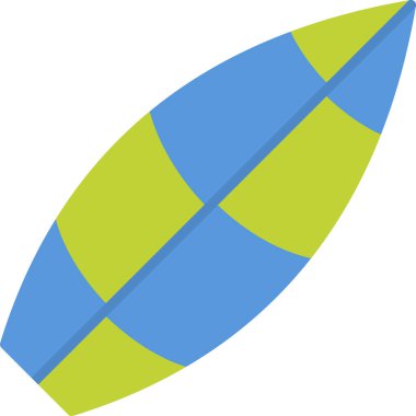 Sörf tahtası, modern simge, vektör illüstrasyonu