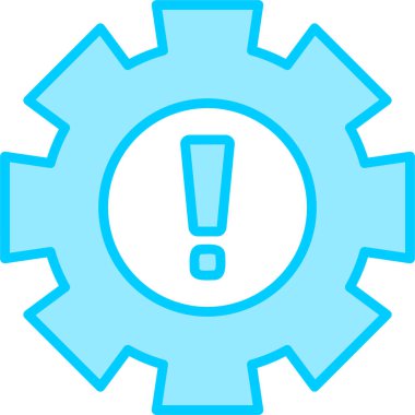 uyarı simgesi vektör illüstrasyonu