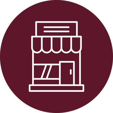 vektör alışveriş simgesi illüstrasyonu