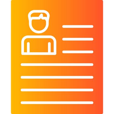 Takım elbiseli bir adamın vektör çizimi