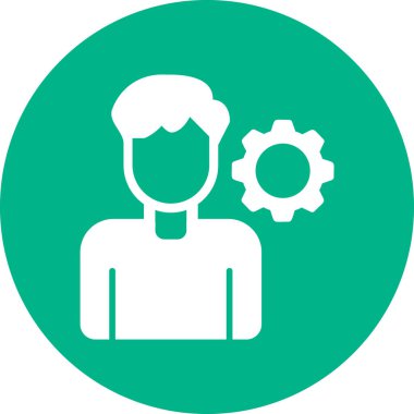 Yetenekler. Web simgesi vektör illüstrasyonu