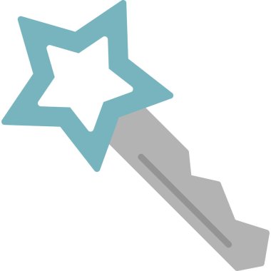 vektör anahtar becerileri simgesi renk arkaplanında izole