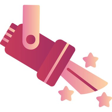 Spotlight simgesinin vektör illüstrasyonu