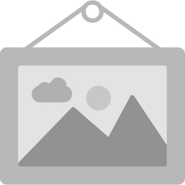 Fotoğraf. Web simgesi basit illüstrasyon