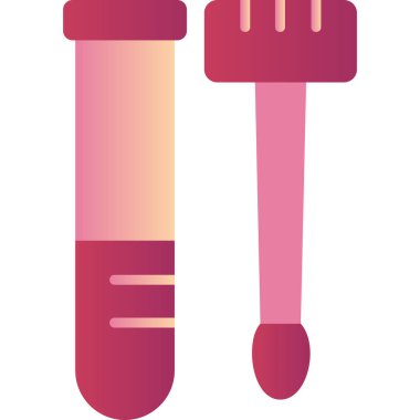 Pamuklu çubuk. Web simgesi basit tasarım