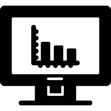 Bilgisayar monitörü. Web simgesi