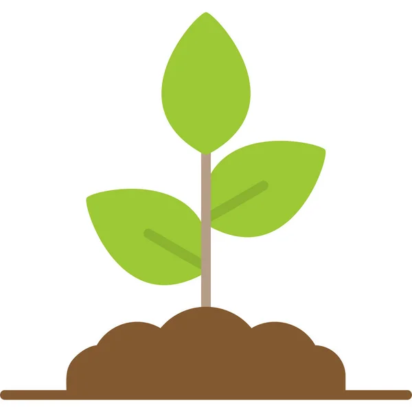 Sprout Modern Vector Icon Illustration — Vetor de Stock