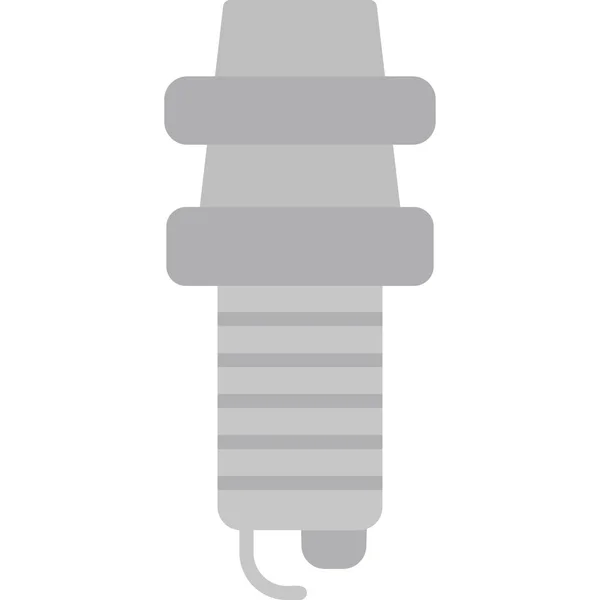 Spark Plug Modern Icon Vector Illustration — 스톡 벡터