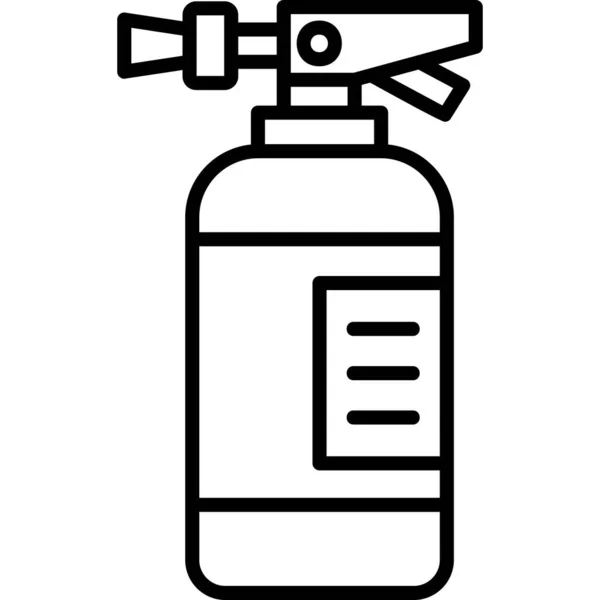 Fire Extinguisher Modern Icon Vector Illustration — Image vectorielle