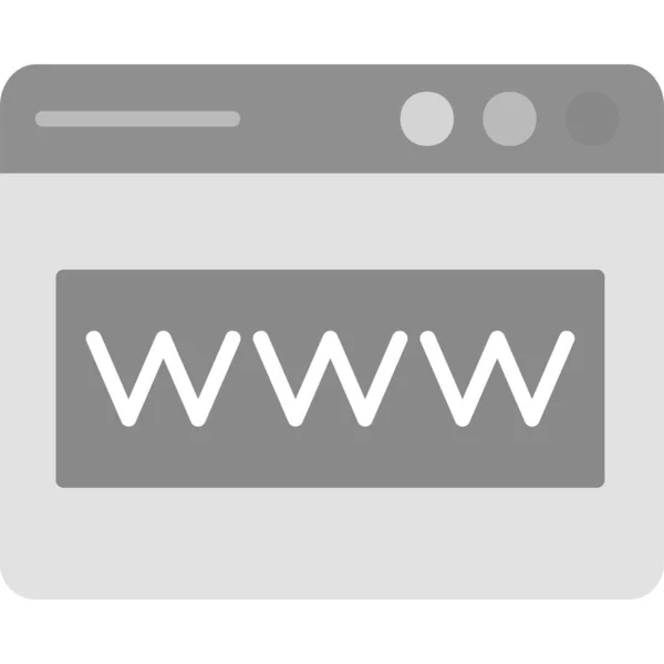 Www Internet Pagina Browser Wallpaper — Stockvector