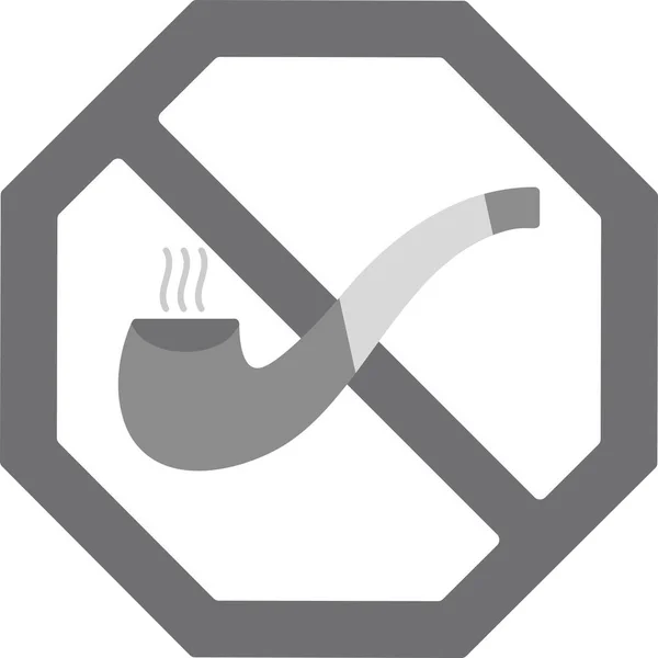 Smoking Modern Vector Icon Illustration — vektorikuva