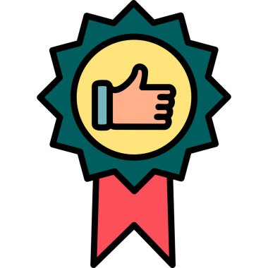 En iyi antrenman. Web simgesi basit illüstrasyon