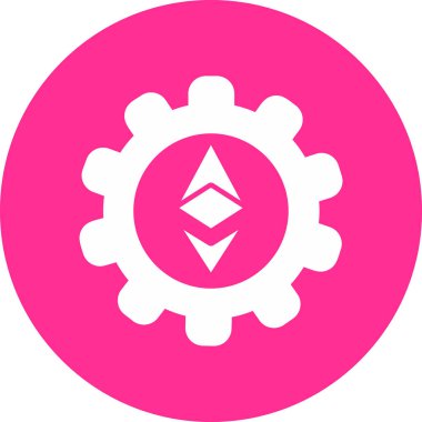 dişli döndürme simgesi. Ethereum Ayarlama dişlisi