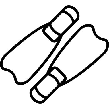 Kalem. Web simgesi basit illüstrasyon