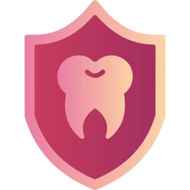 Koruma çizgisi simgesi, vektör illüstrasyonu