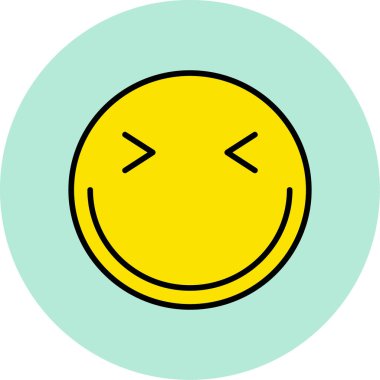 Dostane modern simge, vektör illüstrasyonu