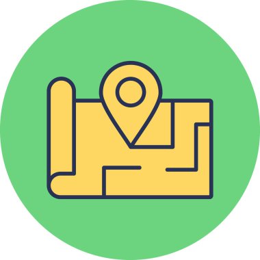 map Location pin. web icon simple illustration