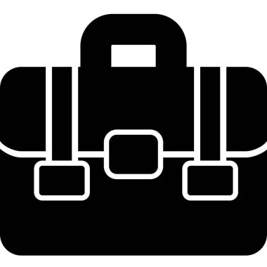 Portföy. Web simgesi basit illüstrasyon