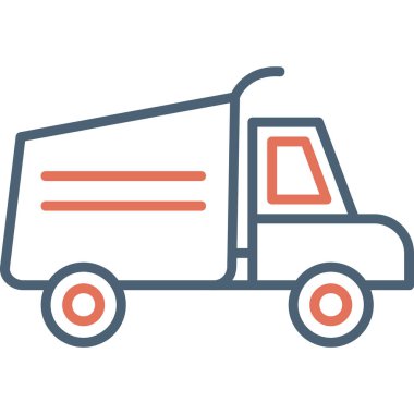 kamyon simgesi çizimi