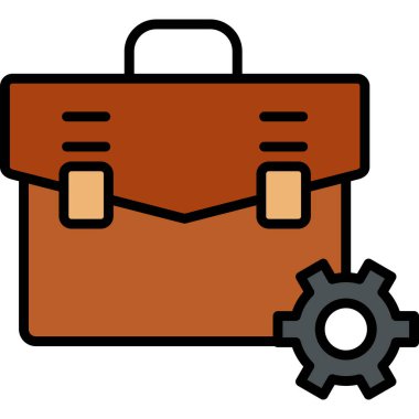 Vitesli portföy. Web simgesi basit illüstrasyon