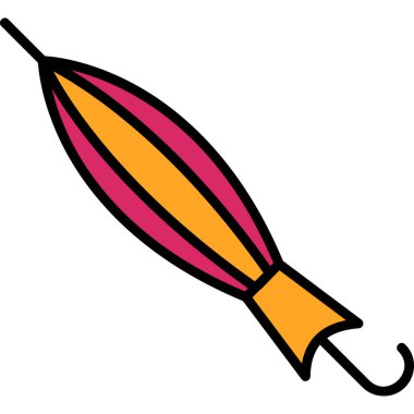 Close Umbrella icon modern vector illustration